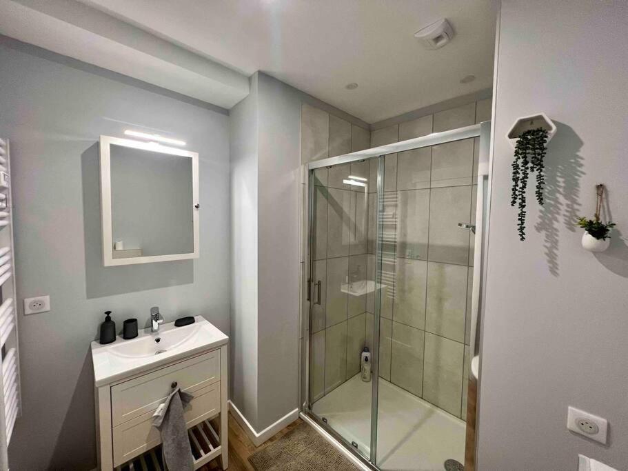 Appartement Climatise / Centre-Ville / 4 Personnes 브장송 외부 사진